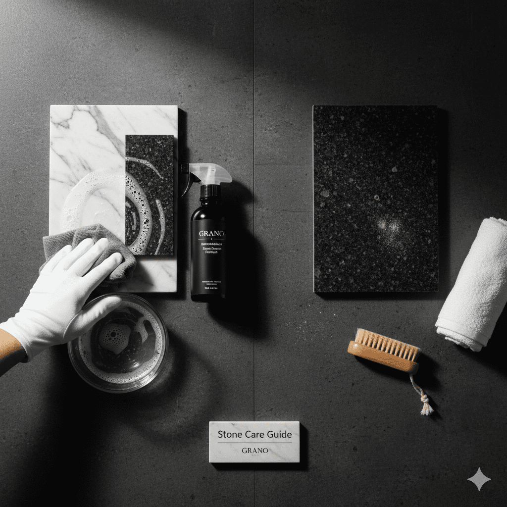 როგორ მოვუაროთ გავწმინდოთ ქვას